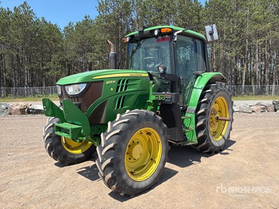 2015 John Deere 6125M 4WD-tractor