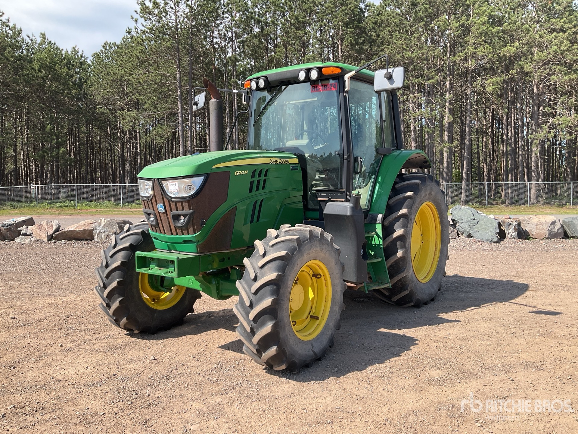 2016 John Deere 6120M 4WD Tractor