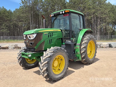 2016 John Deere 6120M 4WD Tractor