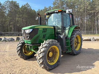 2017 John Deere 6120M 4WD Tractor