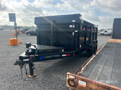2025 Load Trail 14 ft T/A Dump Utility Trailer