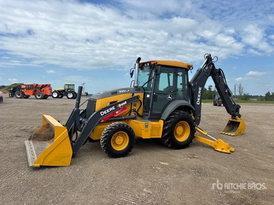 2023 John Deere 320P 4x4 Retroexcavadora