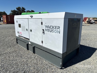 2015 Wacker Neuson G150 121 kW Skid-Mounted Generator Set