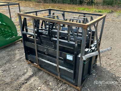 Quantity of (5) 2026 AGT SSCPF48-6600-WFF 48 in Skid Steer Forks (Unused)