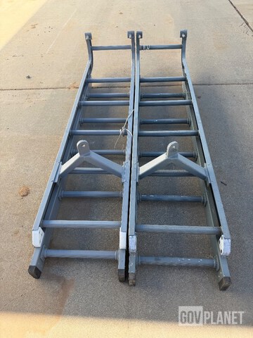 2- Aircraft Cockpit Ladders Will ship on pallet 40x60x18 50lbs