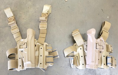 (20) Blackhawk Coyote Tactical Serpa Holster