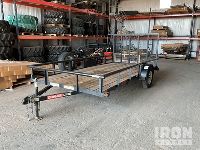 2023 Orange Line SU35-14BK4RG 14 ft S/A Utility Trailer