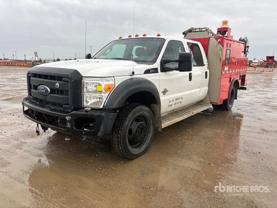2011 Ford F-550 XL 4x4 Crew Cab Utility Truck