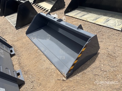 74 in General Purpose Skid Steer Bucket (Unused)