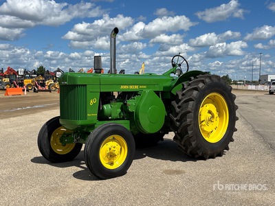 1956 John Deere 80 2WD Narrow Front Antique Tractor