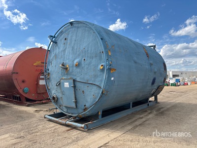 Hot Pass 400 bbl Skid Mounted Steel Tank