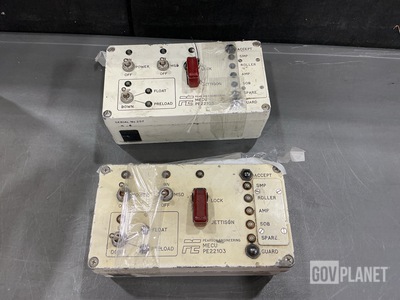 (2) Pearson Engineering MECU PE22103 Motor-Generator Control Units