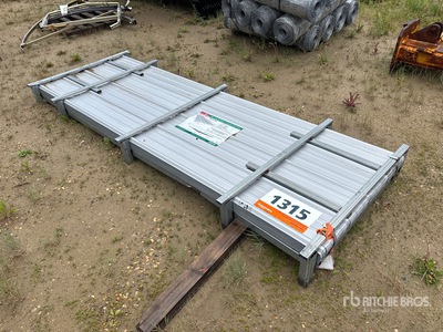 Quantity of (100) 2026 KJ K0311 Galvalume Corrugated Steel Sheets