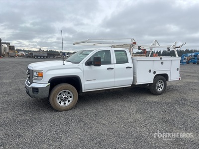 2016 GMC Sierra 3500HD 4x4 Extended Cab Camión Utilitario
