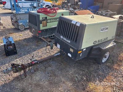 2008 Sullair 185CA 185 cfm Mobile Air Compressor