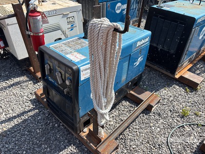 2018 Miller Bobcat 250 250 A Skid-Mounted Multi-Process Soudeuse à moteur
