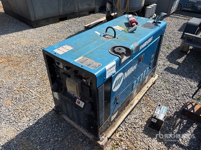 2019 Miller Big Blue 400 Pro 400 A Skid-Mounted Multi-Process Soudeuse à moteur
