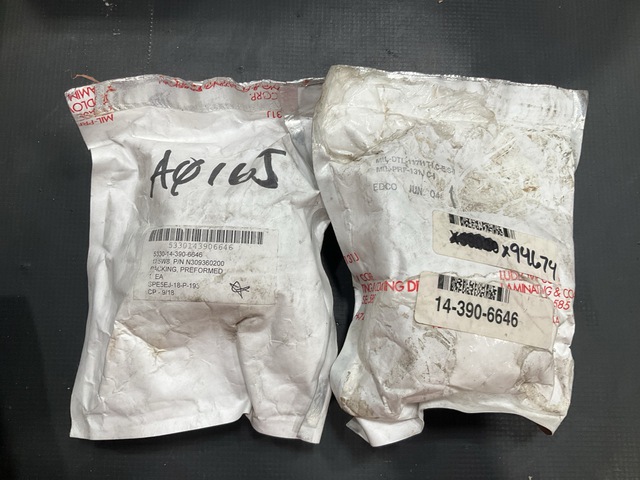 (2) Pentair Valves & Controls N309360200 Preformed Packings