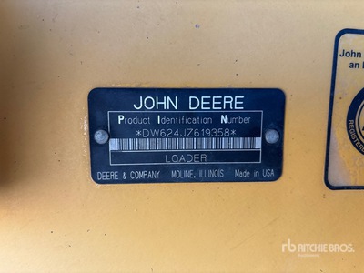 2008 John Deere 624J Wheel Loader