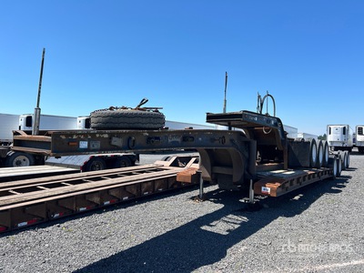 1987 General 60 ton T/A Removable Gooseneck Low Loader