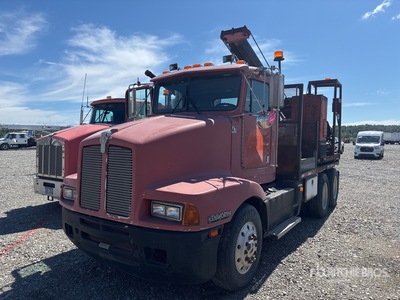 AR85B Hydraulic Pile Hammer on 1996 Kenworth T400B 6x4 Truck