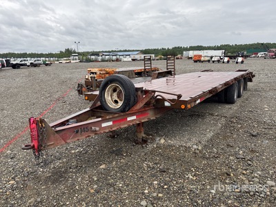 1981 Hill 28 ft T/A Oplegger