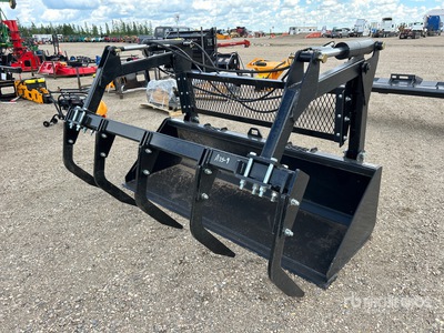 2026 Industrias America SC4072 83 in Skid Steer Grapple Bucket (Unused)