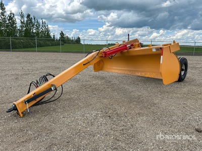 2026 Industrias America 140R 2 Tire Hydraulic 14 ft Pull Scraper (Unused)