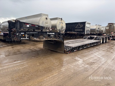 2012 Tri/A Double Drop Removable Gooseneck Lowboy Trailer