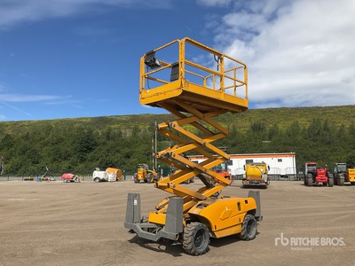 2014 Haulotte Compact 10DX 4x4 Diesel Scissor Lift