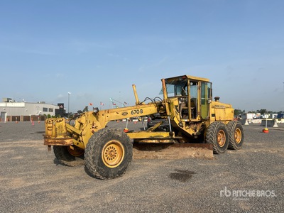 1988 John Deere 670B AWD Motorische Grader