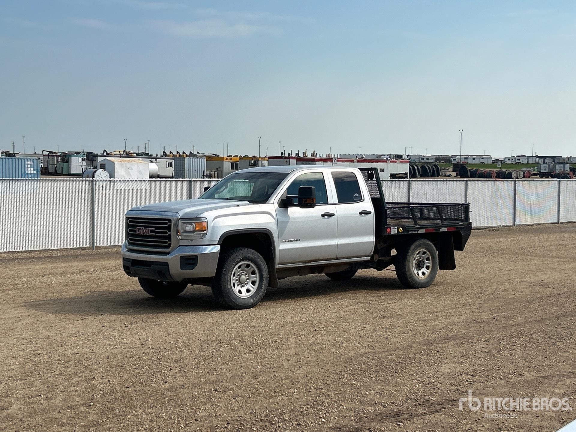 2019 GMC Sierra 2500 4x4 Extended Cab Flatbed Truck