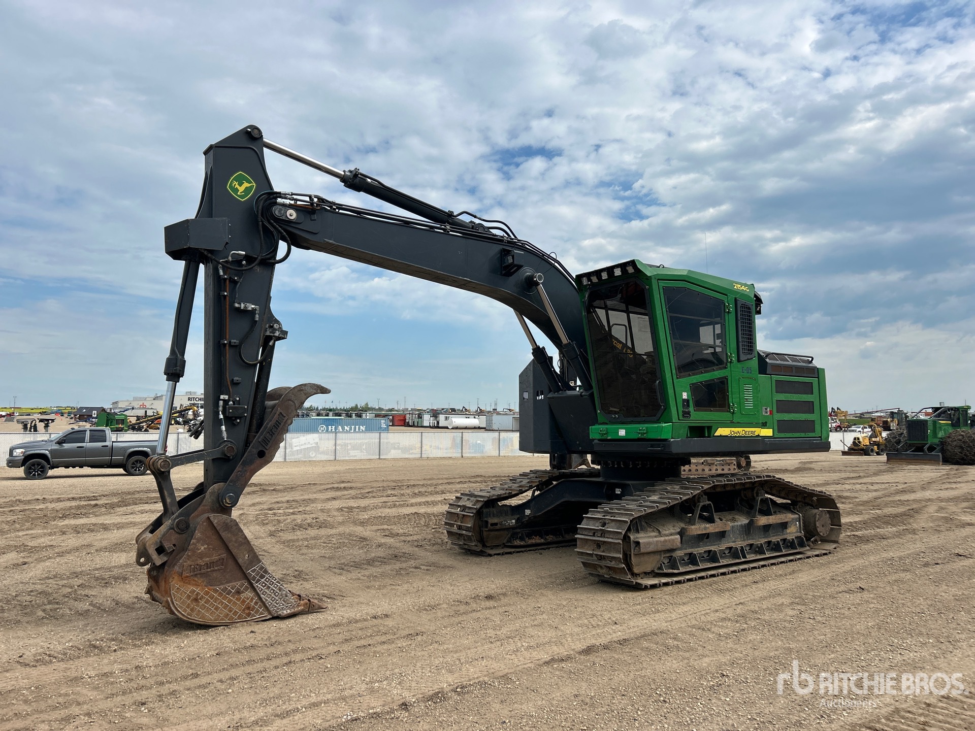 2018 John Deere 2154G Roadbuilder Tracked Excavator