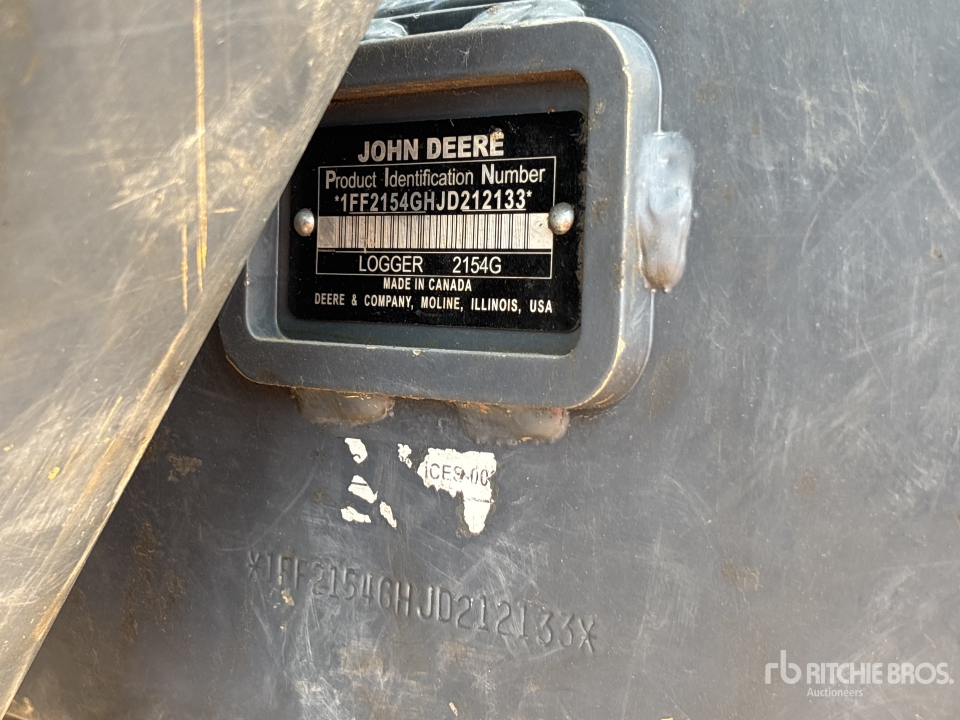 2018 John Deere 2154G Roadbuilder Tracked Excavator