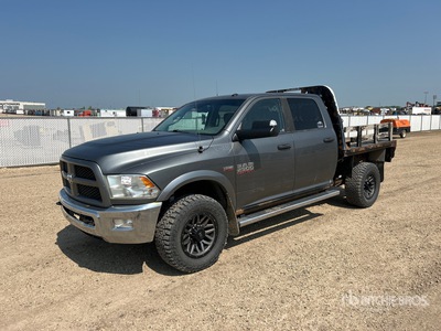 2013 Ram 2500 4x4 Crew Cab Flatbed Truck