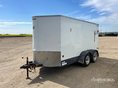 2012 Royal 12 ft T/A V-Nosed Gesloten aanhangwagen