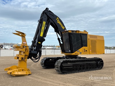 2018 Tigercat X870D Track Feller Buncher