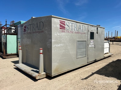 105 kW Skid-Mounted Two gen generator shack Generator Set