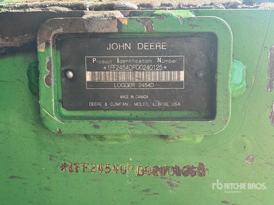 2013 John Deere 2454D Short Wood Chargeuse de grumes