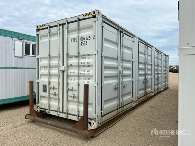 2022 40 ft High Cube Multi-Door Skid-Mounted Kontener magazynowy