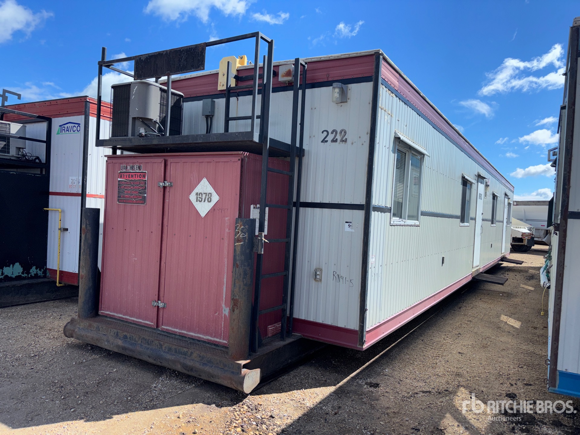 1995 Alta-Fab 54 ft x 12 ft Skid-Mounted Recreation Unit