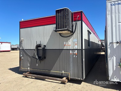 1995 Atco 60 ft x 12 ft Skid-Mounted Mobile Office