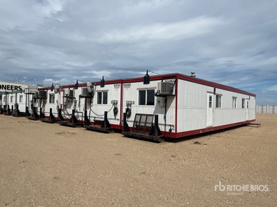 2002 Shanco 5 Unit 56 ft 19 Person Skid-Mounted Double-Ended 5 Unit Camp Mobile Camp