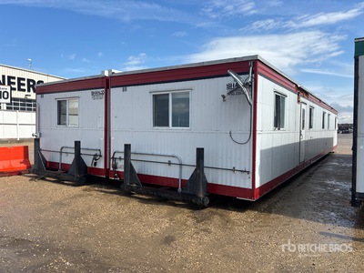 1999 Shanco 2 Unit 65 ft 10 Person Skid-Mounted Double-Ended 2 Unit Camp Camp mobile