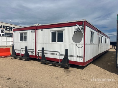 1999 Shanco 2 Unit 65 ft 10 Person Skid-Mounted Double-Ended 2 Unit Camp Mobile Camp