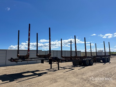 2013 Doepker T/A B-Train Log Trailer