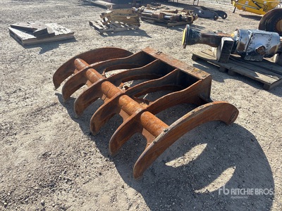 72 in Excavator Rake - Fits Hitachi ZX240F-3