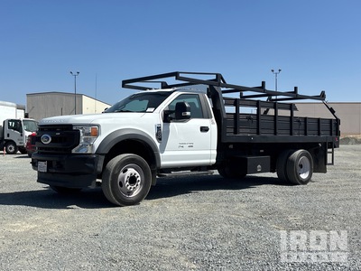 2020 Ford F-600 XL 4x2 Autocarro ribaltabile con pianale fisso