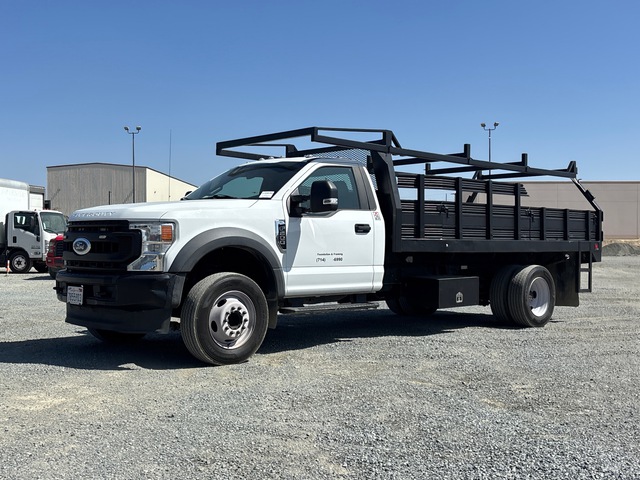 2020 Ford F-600 XL 4x2 Flatbed Dump Truck