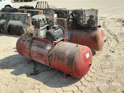 Quantity of (2) Skid-Mounted Electric Compresor de aire